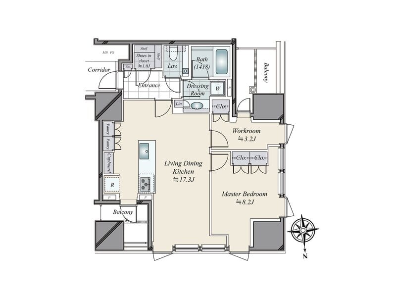 三田ガーデンヒルズ サウスヒル 1013