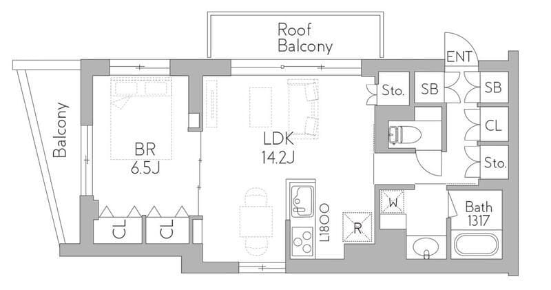 クラリティア都立大学 405