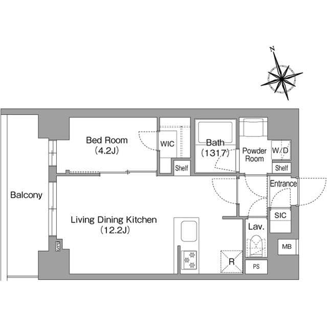 コンフォリア・リヴ八丁堀 1002