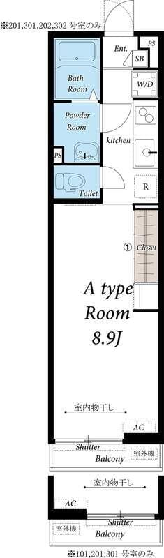 リブリ・ルミエール・世田谷 201