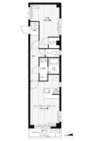 レッドウィング 405 間取り図