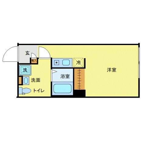 Novel Court西新井 102 間取り図