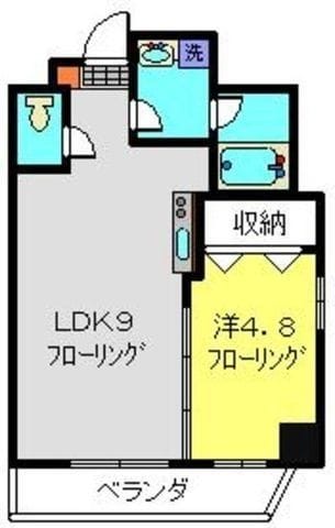 コルディア横濱サウス 203 間取り図