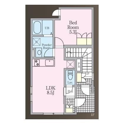 La Maison de Sucre 101 間取り図