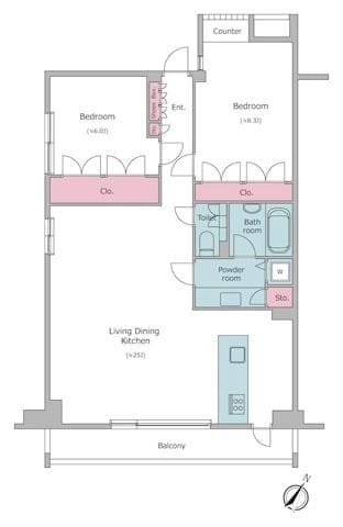 レジディア北新宿 0306