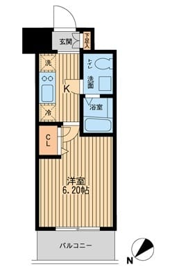 エコロジー潮見レジデンス 1008