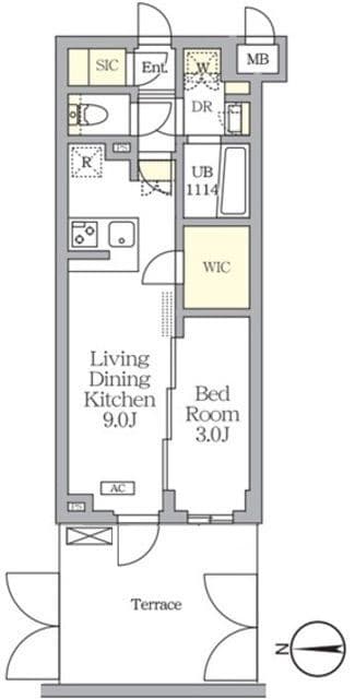 アジールコート都立大学 102