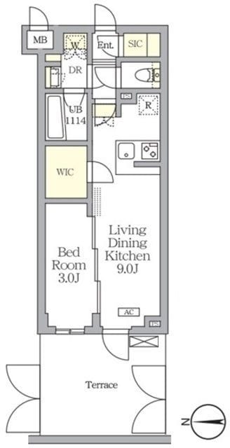 アジールコート都立大学 103