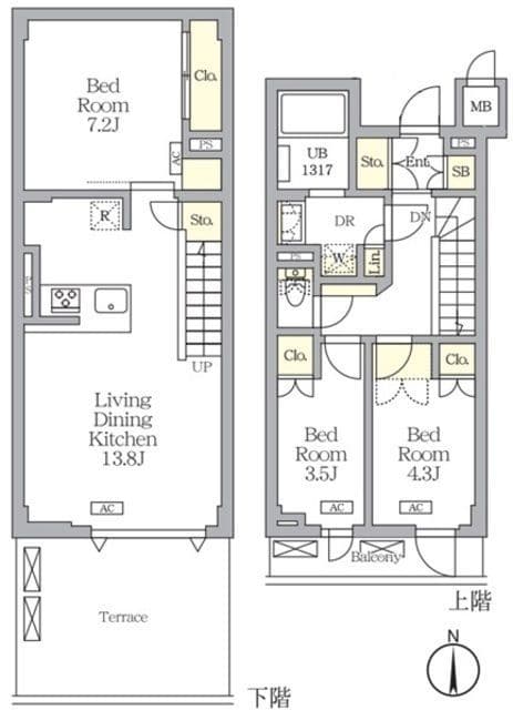 アジールコート都立大学 202