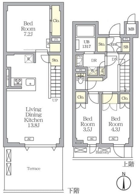 アジールコート都立大学 202