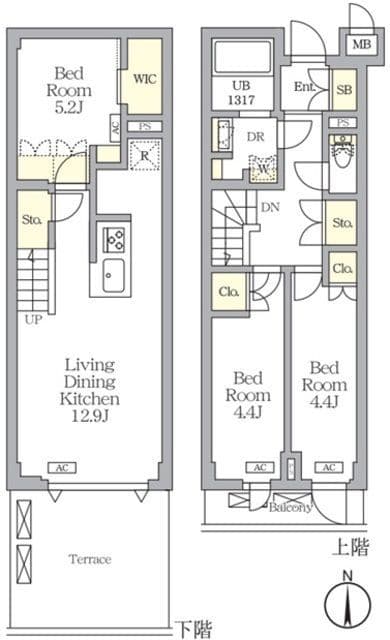 アジールコート都立大学 208