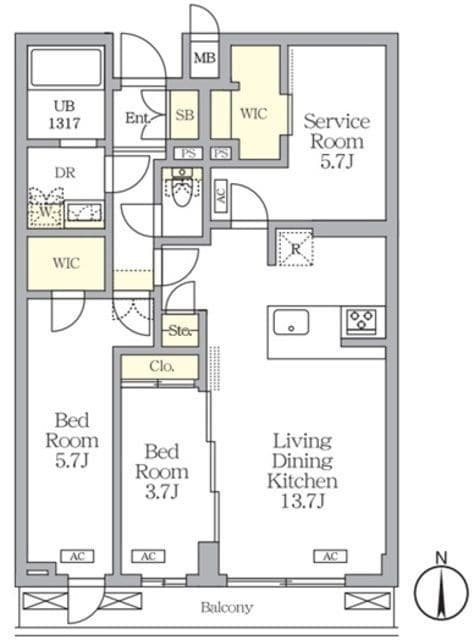 アジールコート都立大学 306