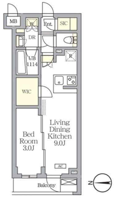 アジールコート都立大学 309