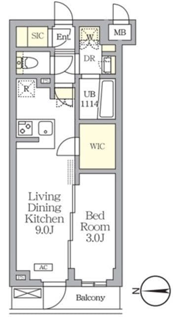 アジールコート都立大学 312