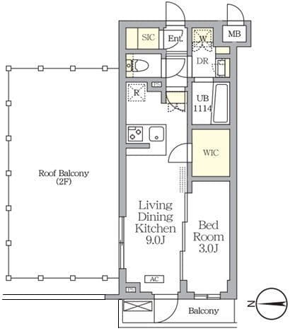 アジールコート都立大学 406