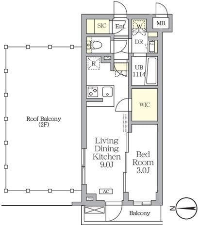 アジールコート都立大学 406