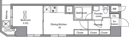 レジディア入谷 0304