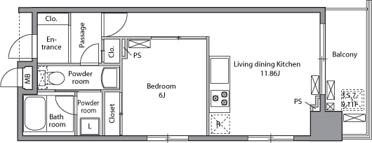 レジディア入谷 1102
