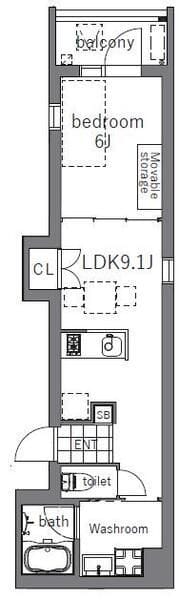 スカイレジデンス下北沢 202