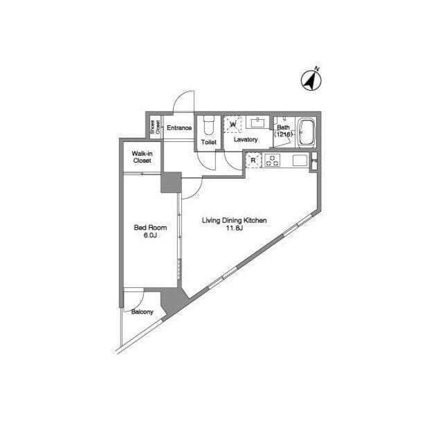 BPRレジデンス練馬富士見台 104 間取り図