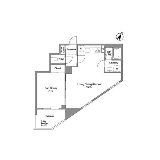 BPRレジデンス練馬富士見台 403 間取り図