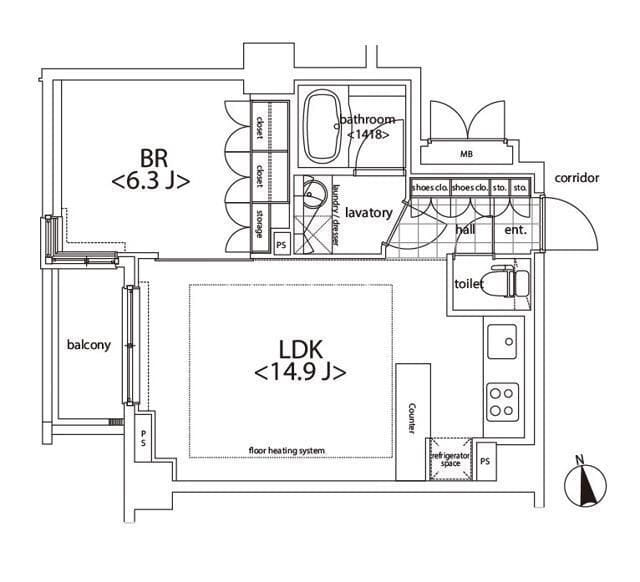 カスタリア麻布十番 605