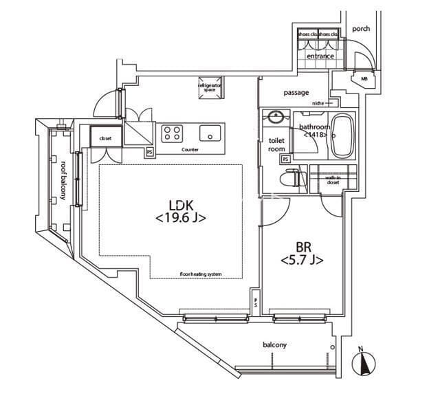 カスタリア麻布十番 701