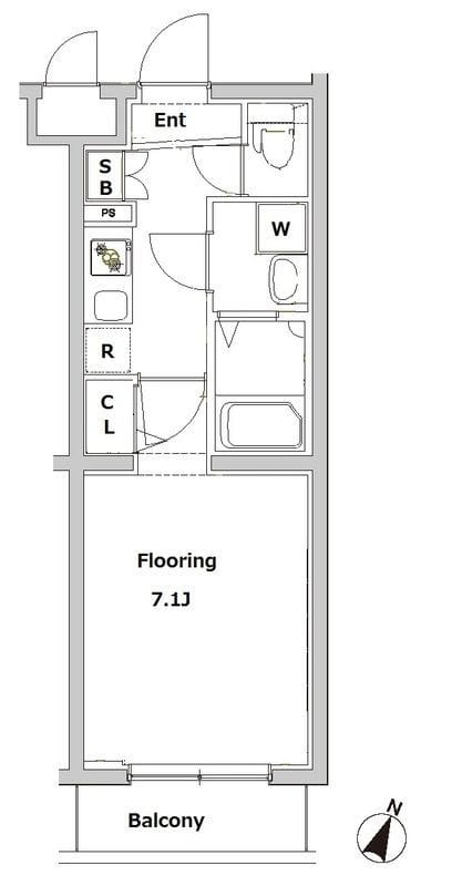 グランヴァン西馬込Ⅳ 0409 間取り図