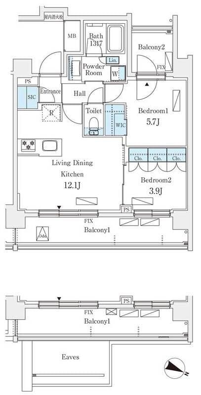 シーズンフラッツ町屋 201
