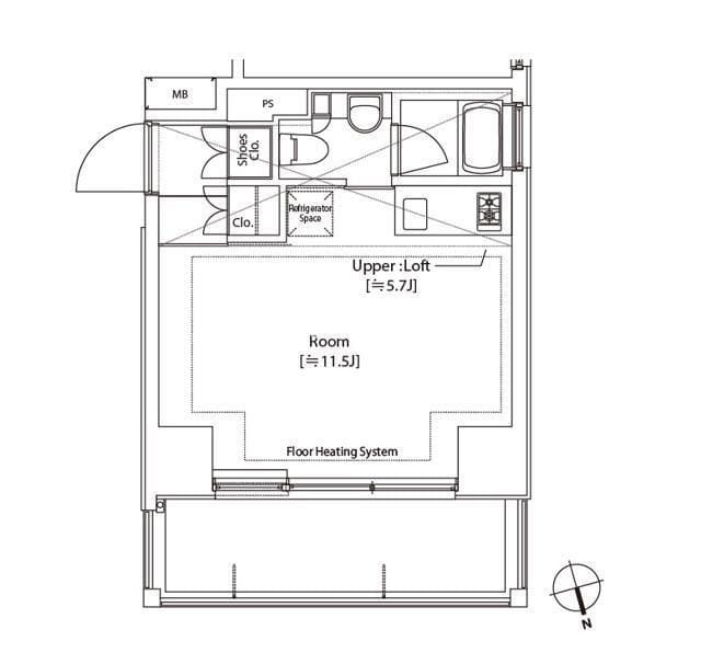 カスタリア中延 701