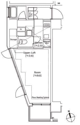 カスタリア中延 707