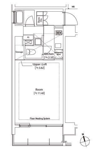 カスタリア中延 907