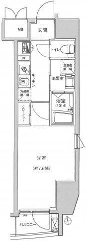 ハーモニーレジデンス東京シティゲート 1001