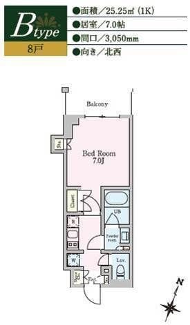 レジディア池上Ⅱ 502
