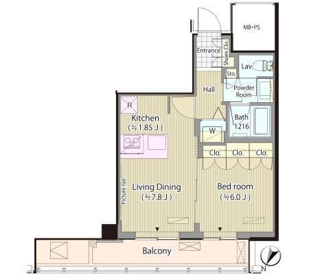 メルクマール京王笹塚レジデンス 1519