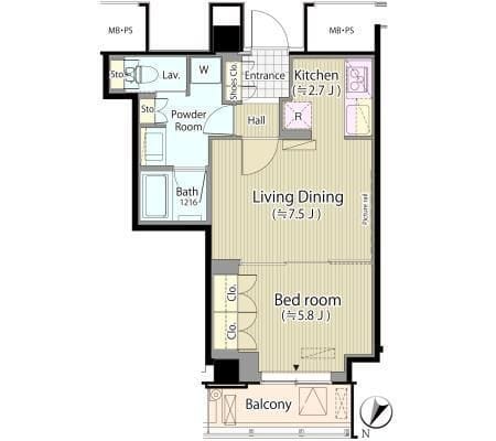 メルクマール京王笹塚レジデンス 1601