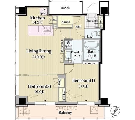 メルクマール京王笹塚レジデンス 1703