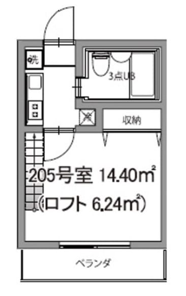 b’CASA調布つつじヶ丘re-born 205