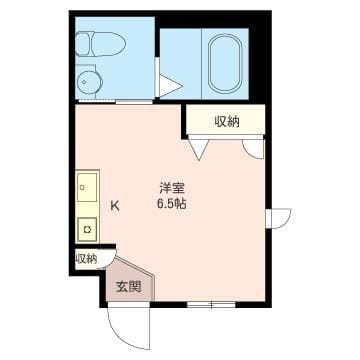 ベルフラット 102 間取り図