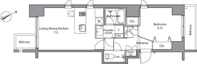 麻布台レジデンス 1201