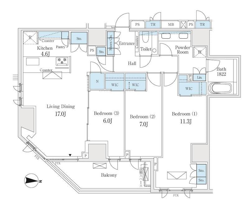ザ・パークハウス恵比寿南 406