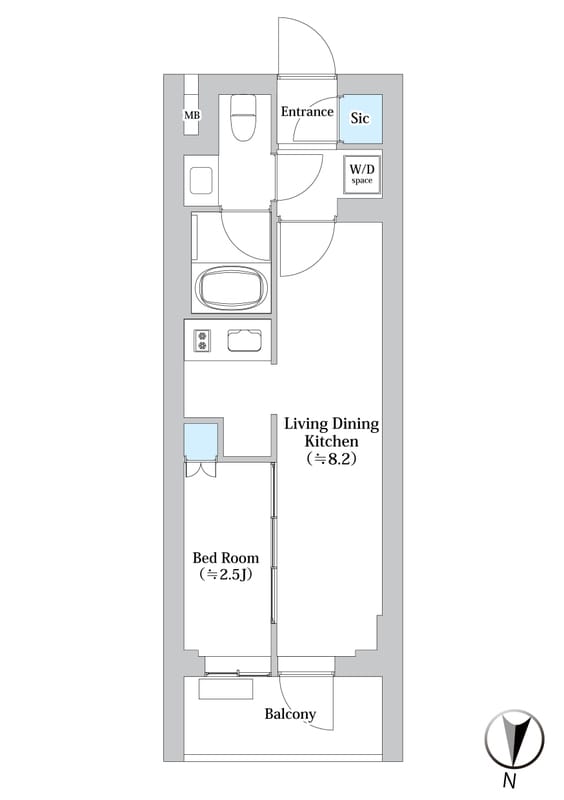 N’sパークレジデンス森下 102