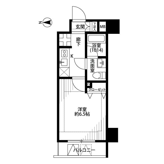 プレール・ドゥーク品川シーサイド 203