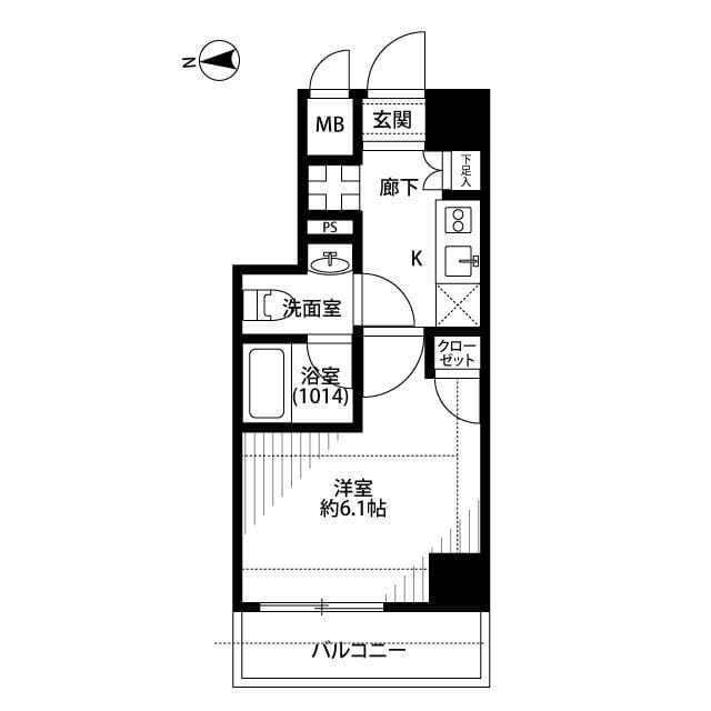 プレール・ドゥーク品川シーサイド 301