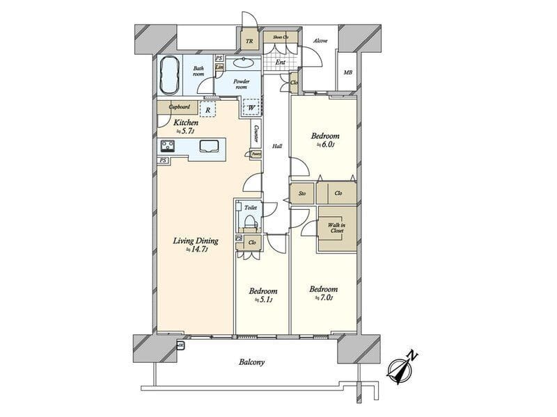 HARUMI FLAG SEA VILLAGE A棟の写真