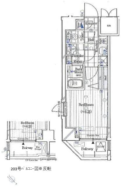 ガリシア品川 203