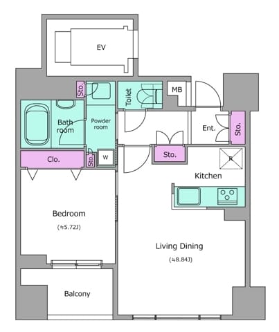 レジディア神田岩本町 1301