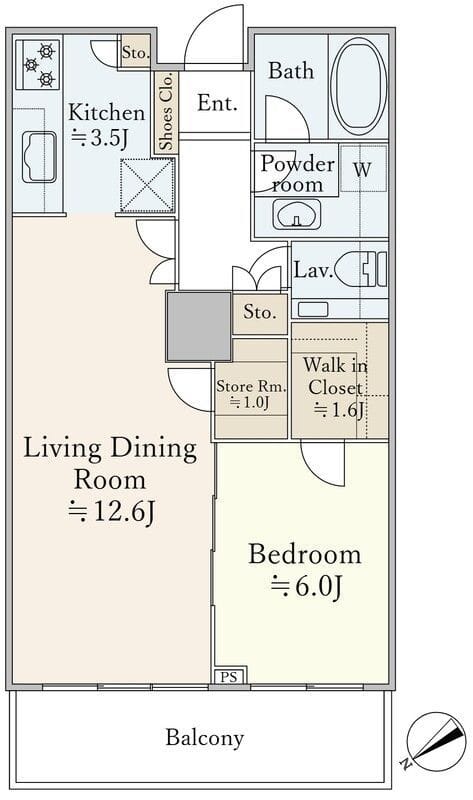 白金タワー 1612