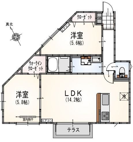 サンライズ登戸Ⅰ 101