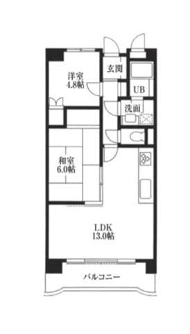 アブニール白妙 302 間取り図